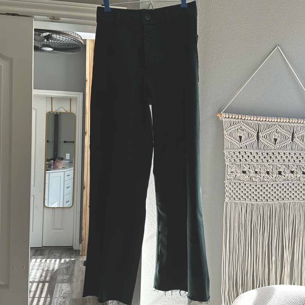 Zara, Green Marine pants, size 4